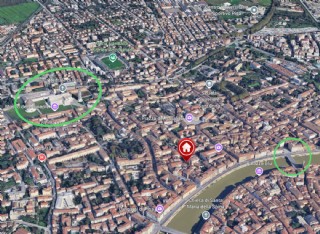 Corallo Suite 3 camere e 2 bagni nel centro storico di Pisa