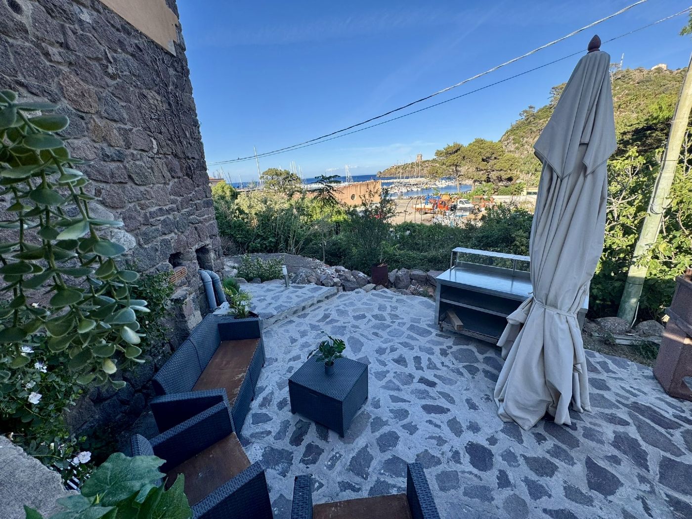Villa Rosmarino vista mare a Capraia Isola